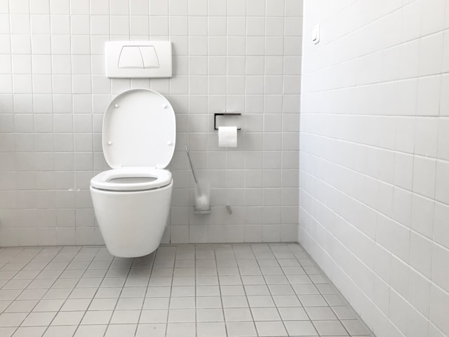 Urine Stain Around Base Of Toilet