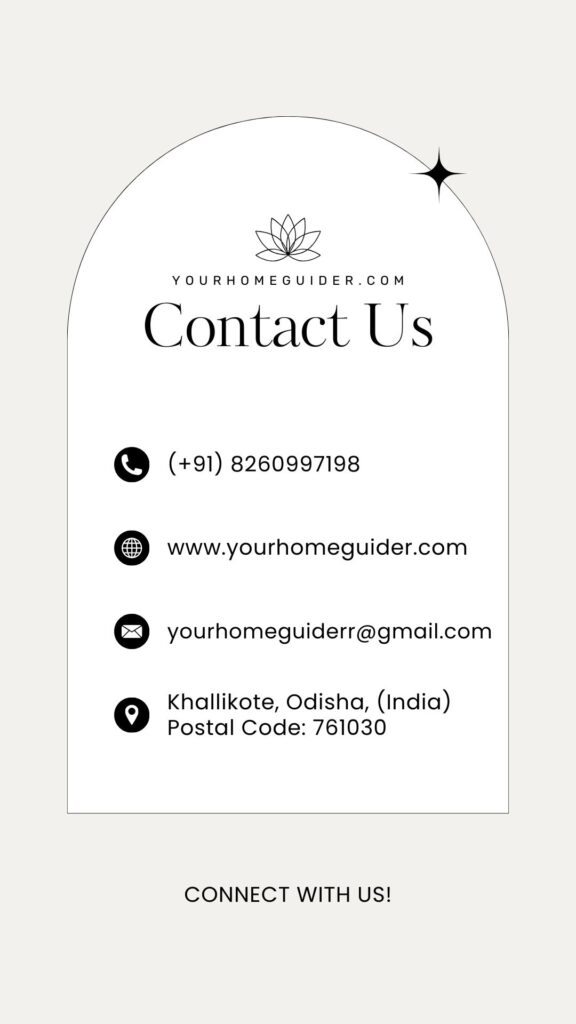 Your home guider contact us